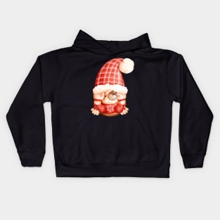 Christmas decorations, christmas gnomes Kids Hoodie